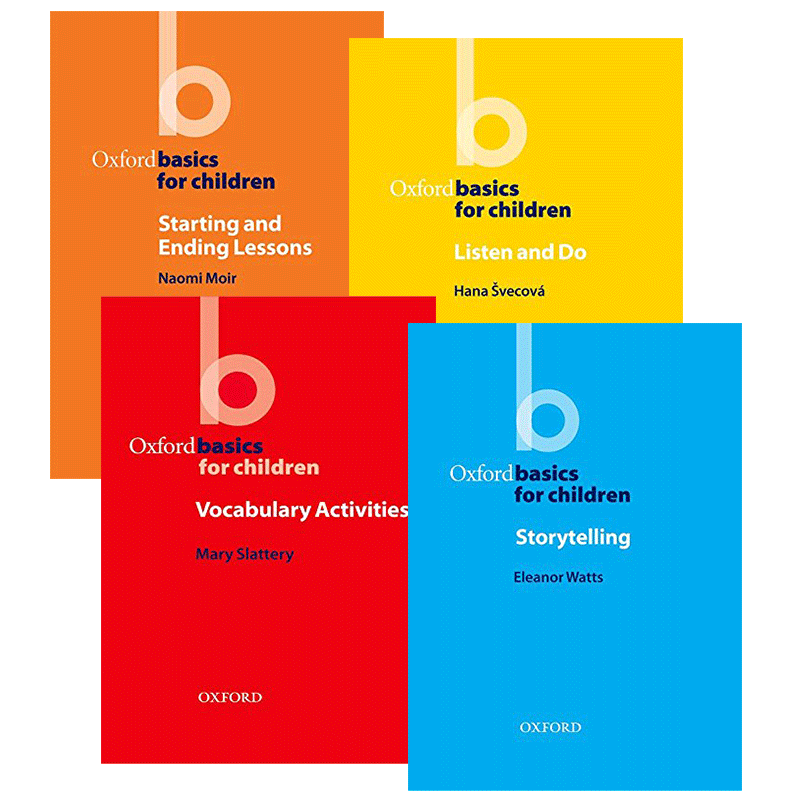 牛津少儿英语课堂活动教案 4册套装 英文原版 Oxford Basics for Children 教师教学 备课指南 英文版进口原版英语书籍 OUP Oxford