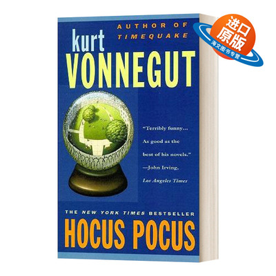 英文原版小说 Hocus Pocus 咒语 Kurt Vonnegut 库尔特 冯内古特 英文版 进口英语原版书籍