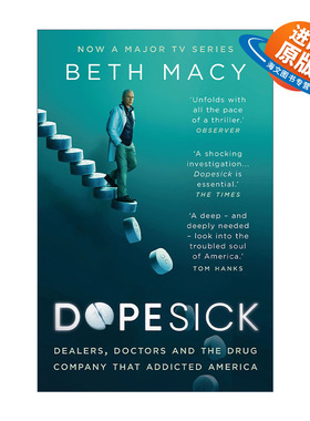 英文原版 Dopesick 成瘾剂量 让美国上瘾的毒贩 医生和制药公司 贝丝·马西 同名美剧原著 英文版 进口英语原版书籍