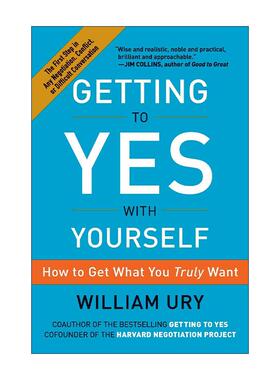 英文原版 Getting to Yes with Yourself 内向谈判力 威廉?尤里 英文版 进口英语原版书籍