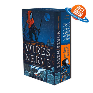 英文原版 Wires and Nerve 青少年科幻漫画2册盒装 月族作者 玛丽莎梅尔 英文版 进口英语原版书籍