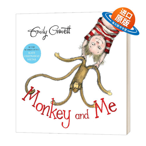 英文原版 Monkey and Me 猴子与我 英文版 进口英语原版书籍儿童外文书
