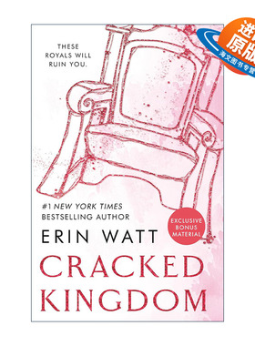 英文原版 Cracked Kingdom The Royals 破碎王国 王室系列 浪漫小说 Erin Watt 英文版 进口英语原版书籍