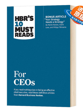哈佛商业评论CEO必读 英文原版 HBR's 10 Must Reads for CEOs 企业管理 英文版进口英语书籍
