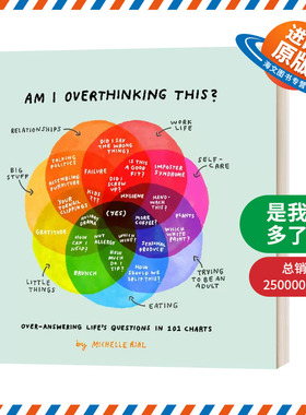 英文原版 精装 Am I Overthinking This 是我想多了吗 101个生活中过度思考的小问题 英文版 进口英语原版书籍