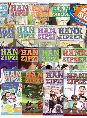 英文原版 Hank Zipzer 汉克历险记系列17册 青少年幽默搞笑校园成长章节小说 Henry Winkler 英文版 进口英语原版书籍