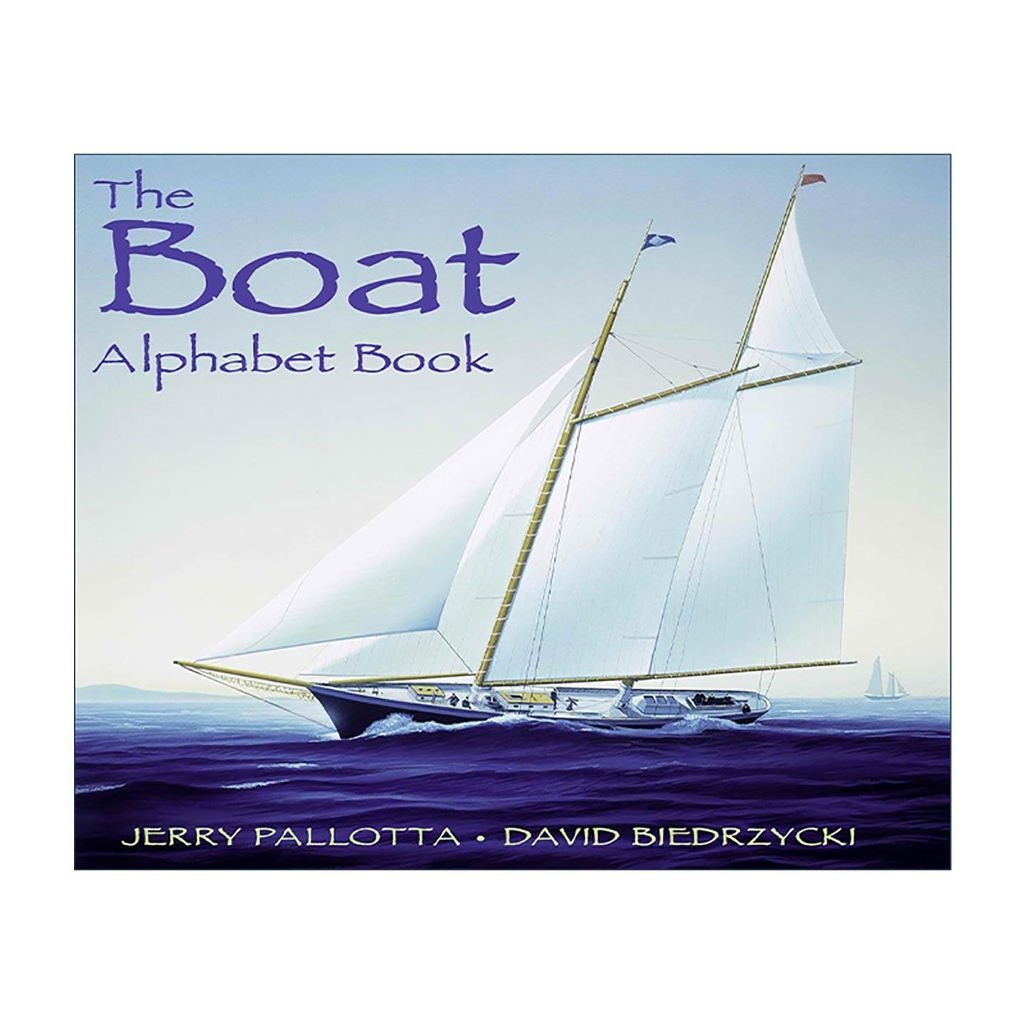 英文原版 The Boat Alphabet Book 船字母书 儿童科普百科绘本 词汇积累 杰里·帕洛塔 英文版 进口英语原版书籍