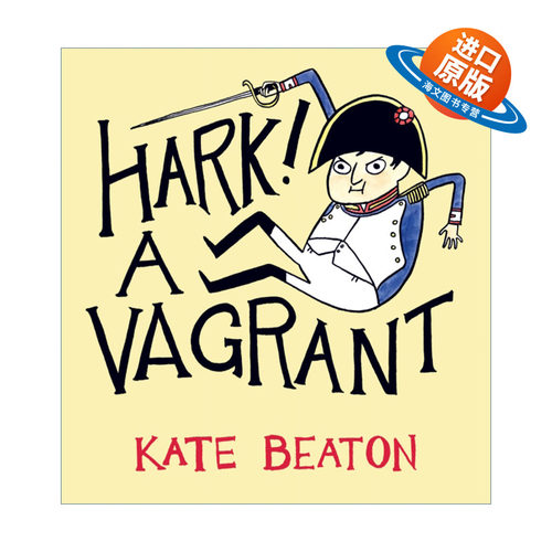 英文原版 Hark A Vagrant 啊 一个乞丐 凯特·比顿幽默历史漫画 英文版 进口英语原版书籍