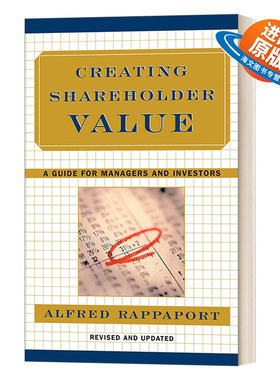 英文原版 Creating Shareholder Value 创造股东价值 精装 英文版 进口英语原版书籍