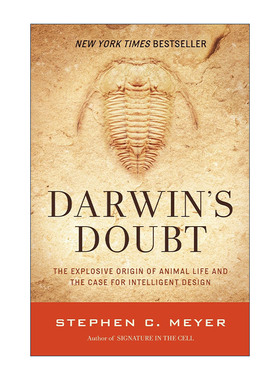 英文原版 Darwin's Doubt 达尔文的疑问 动物生命的爆发性起源与智能设计 剑桥大学博士Stephen C. Meyer 英文版进口英语原版书籍