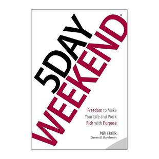Nik 增加收入 英文原版 Halik 进口英语原版 Weekend 英文版 Day 书籍 五天周末 精装 金融投资策略指南