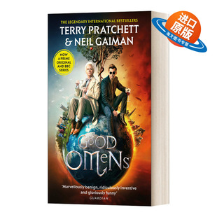 英文版 书籍外文小说 Omens 进口英语原版 Gaiman 尼尔·盖曼Neil 本 电视剧版 好兆头 Good 英文原版