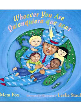 原版 Whoever You Are Quienquiera que seas 不管你是谁 西班牙语 英语 双语版纸板书 进口原版书籍