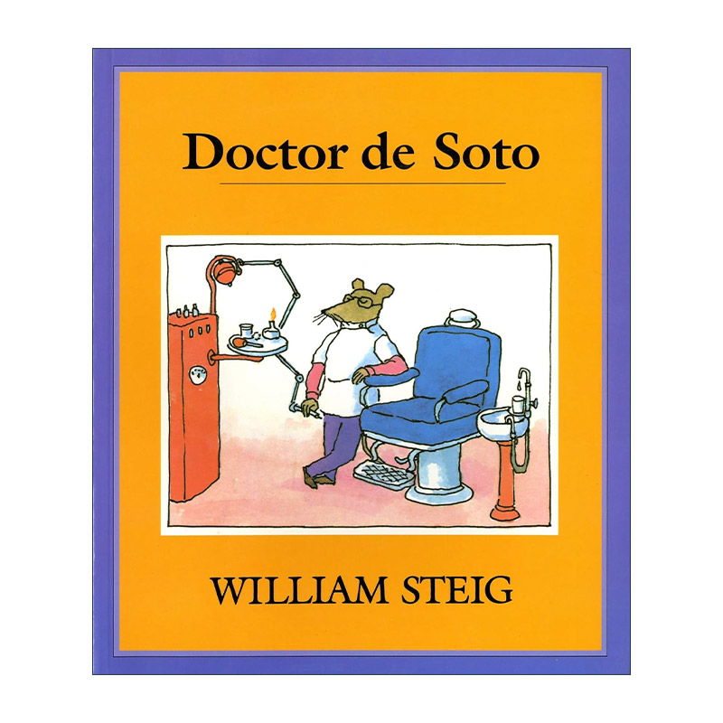 原版 Doctor De Soto 老鼠牙医 西班牙语 1983纽伯瑞银奖绘本 威廉史塔克 进口原版书籍