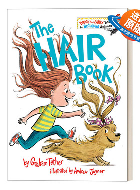 英文原版 The Hair Book 头发书 苏斯博士 2-5岁儿童初级读物 精装绘本 Andrew Joyner 英文版 进口英语原版书籍