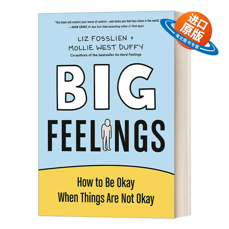 英文原版 Big Feelings 重大感知 当事情不顺利的时候如何做好 Liz Fosslien 精装 英文版 进口英语原版书籍