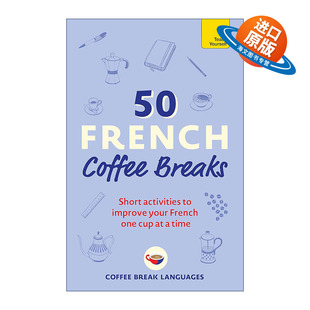 Coffee French Breaks 间隙时间学习法语 书籍 原版 进口原版