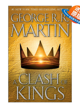 英文原版 A Clash of Kings: A Song of Ice and Fire: Book Two 冰与火之歌2 列王的纷争 精装 George R. R. Martin 英文版