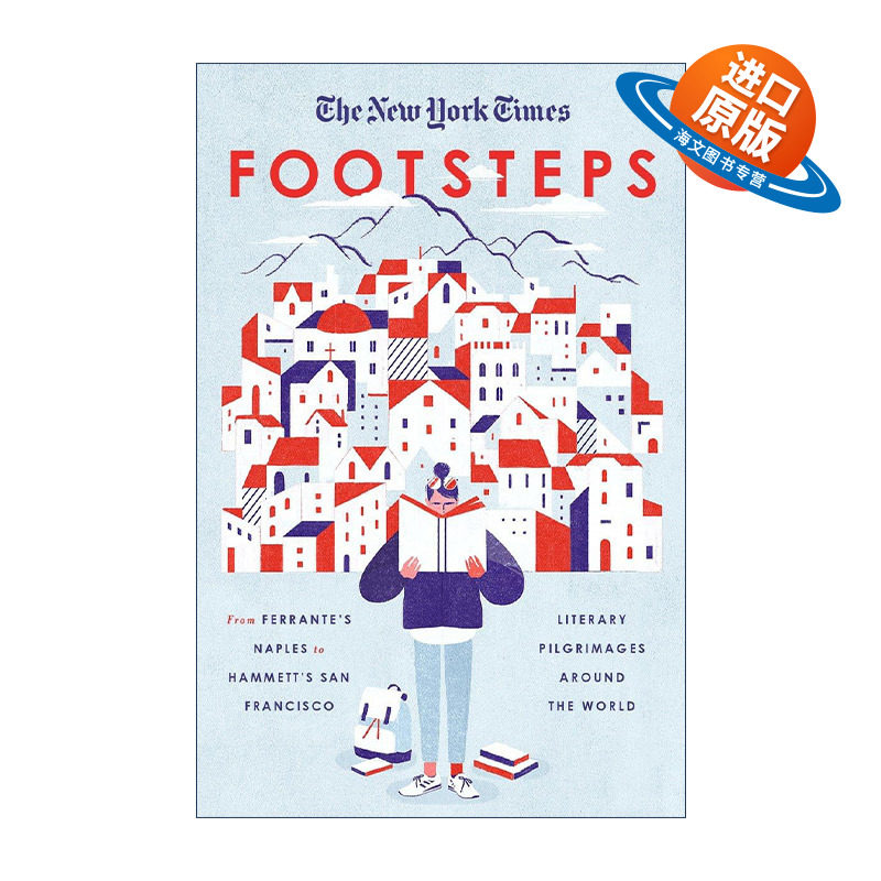 英文原版 New York Times Footsteps 文学履途 漫游在伟大故事诞生之地 英文版 进口英语原版书籍