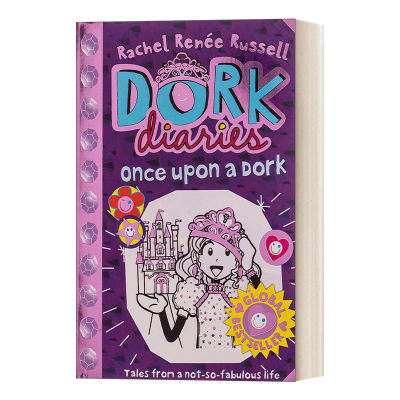 英文原版 Dork Diaries Once Upon A Dork 怪诞少女8 英文版 进口英语原版书籍