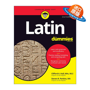 原版 Latin for Dummies 拉丁语入门 第2版 进口原版书籍