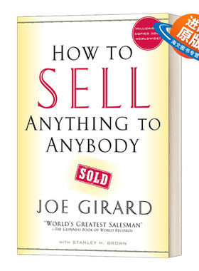 英文原版 How to Sell Anything to Anybody 无往不利的推销术 英文版 进口英语原版书籍