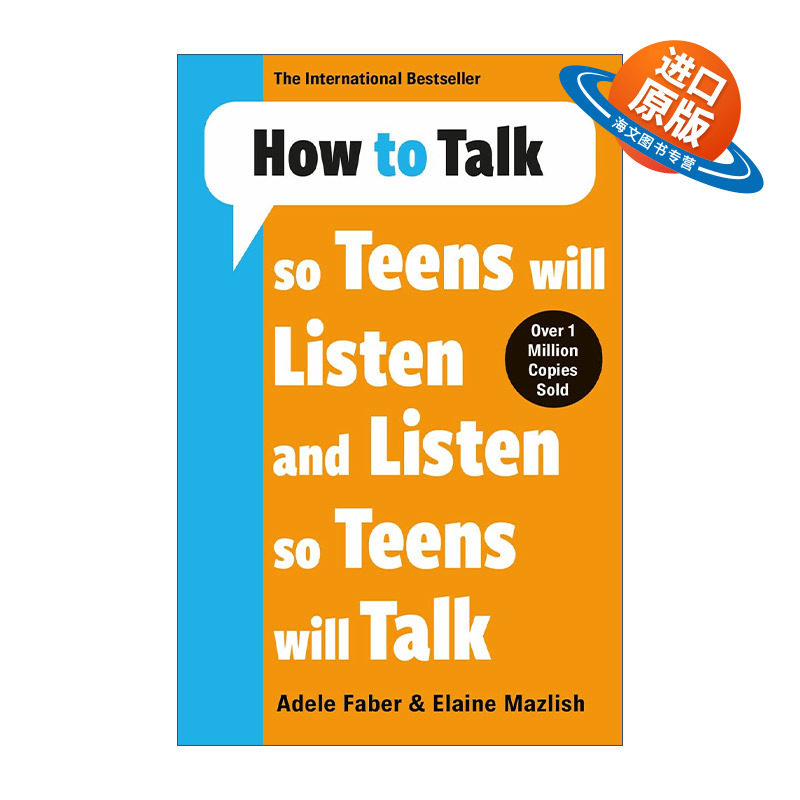 英文原版 How to Talk So Teens Will Listen and Listen So Teens Will Talk 如何说青少年才会听 英文版 进口英语原版书籍