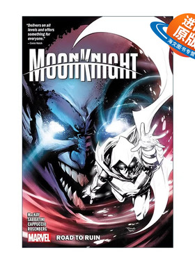 英文原版 Moon Knight Vol.4 Road to Ruin 月光骑士 卷四 毁灭之路 漫威漫画 Jed Mackay 英文版 进口英语原版书籍