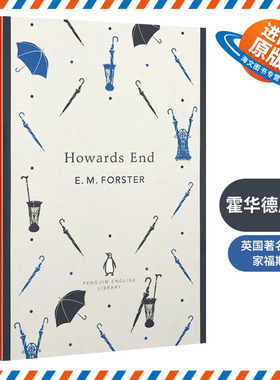 霍华德庄园 英文原版书 Howards End 福斯特长篇小说代表作 英文版同名电影原著小说 正版进口书籍 Penguin Classics 企鹅经典