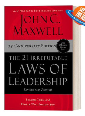 英文原版 The 21 Irrefutable Laws of Leadership 领导力21法则 追随这些法则 人们就会追随你 英文版 进口英语原版书籍