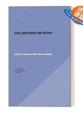 英文原版 Data Prickly Paradigm Press 数据 现在更大更好 人类学 数据分析 Genevieve Bell 英文版 进口英语原版书籍