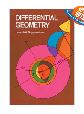 英文原版 Differential Geometry Dover Books on Mathematics 微分几何 Heinrich W Guggenheimer 英文版 进口英语原版书籍