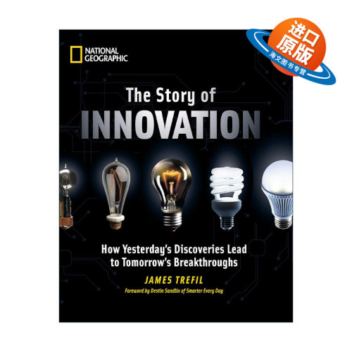 英文原版 The Story of Innovation 创新的故事 科技史 Space Atlas太空全书作者James Trefil 精装英文版 进口英语原版书籍
