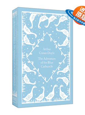 英文原版 The Adventure of the Blue Carbuncle 企鹅小布纹经典系列 福尔摩斯探案之蓝宝石案 柯南道尔 精装 英文版 进口英语书籍