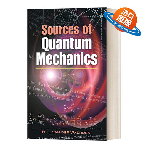 英文原版 Sources of Quantum Mechanics 量子力学的来源 Dover物理书单 英文版 进口英语原版书籍