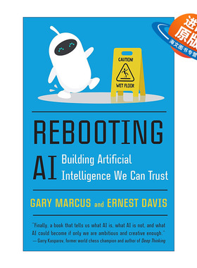 英文原版 Rebooting AI 如何创造可信的AI 重启人工智能 Gary Marcus 英文版 进口英语原版书籍