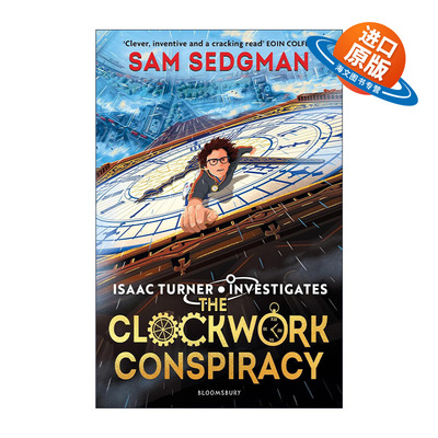 英文原版 The Clockwork Conspiracy 发条阴谋 Sam Sedgman畅销儿童冒险小说 英文版 进口英语原版书籍