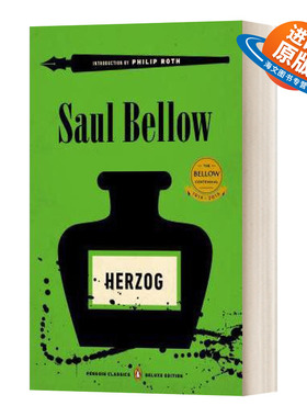 英文原版小说 Herzog 赫索格 企鹅经典豪华毛边版 英文版 进口英语原版书籍