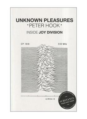 英文原版 Unknown Pleasures 未知的快乐 彼得·胡克传记 英国摇滚乐队Joy Division同名曲目 英文版 进口英语原版书籍