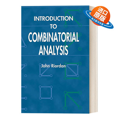 英文原版 Introduction to Combinatorial Analysis 组合分析导论 Dover数学丛书 英文版 进口英语原版书籍