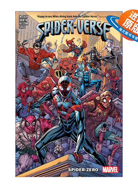 英文原版 Spider-Verse Spider-Zero 蜘蛛宇宙 零度蜘蛛侠 漫威漫画 Jed MacKay 英文版 进口英语原版书籍