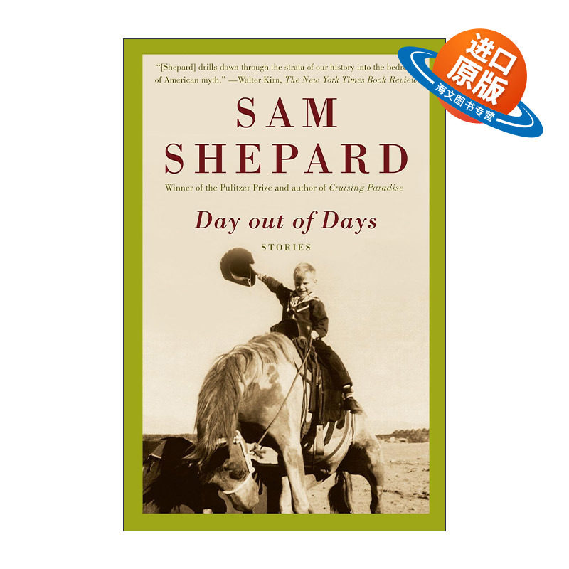 英文原版 Day out of Days 日复一日 短篇小说集 普利策奖得主Sam Shepard 英文版 进口英语原版书籍