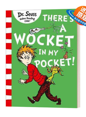 英文原版 DR.SEUSS There's a Wocket in My Pocket! 苏斯博士 蓝色系列绘本 英文版 进口英语原版书籍儿童外文书