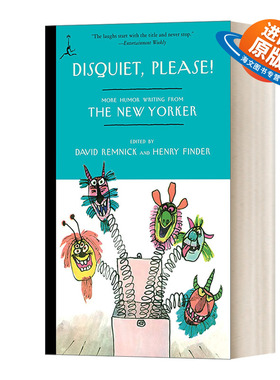 英文原版 Disquiet  Please! More Humor Writing from The New Yorker 麻烦你了! 兰登书屋现代图书馆 英文版 进口英语原版书籍