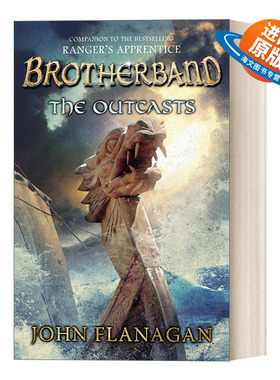 英文原版 Brotherband: The Outcasts 皇家舰队1 战士后裔 英文版 进口英语原版书籍