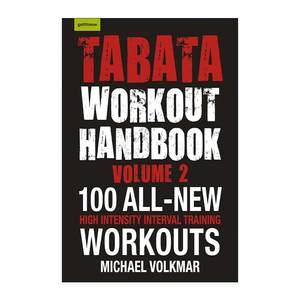 英文原版 Tabata Workout Handbook Volume 2 塔巴塔训练手册 卷二 高强度间歇训练HIIT 健身指南 英文版 进口英语原版书籍