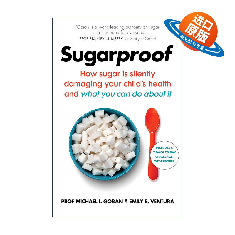 英文原版 Sugarproof 儿童减糖 糖如何隐害儿童健康以及父母该怎样做 英文版 进口英语原版书籍
