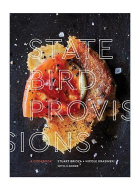 英文原版 State Bird Provisions 美国旧金山餐厅美食食谱 詹姆斯·比尔德基金会图书奖入围 精装 英文版 进口英语原版书籍