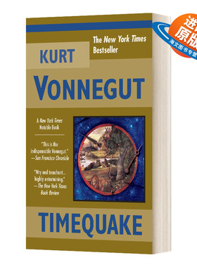 英文原版小说 Timequake 时震 Kurt Vonnegut库尔特·冯内古特 英文版 进口英语原版书籍