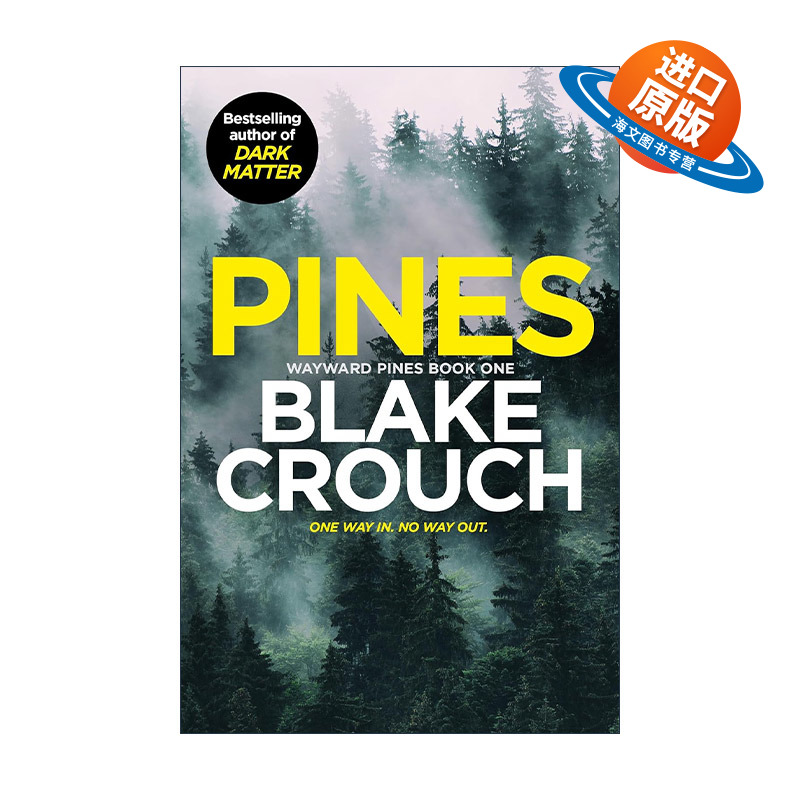 英文原版 Pines 松林異境1 黑松镇 人生复本作者布莱克·克劳奇 Crouch Blake 英文版 进口英语原版书籍